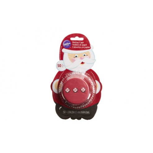 Capsulas Santa Claus 50U Wilton