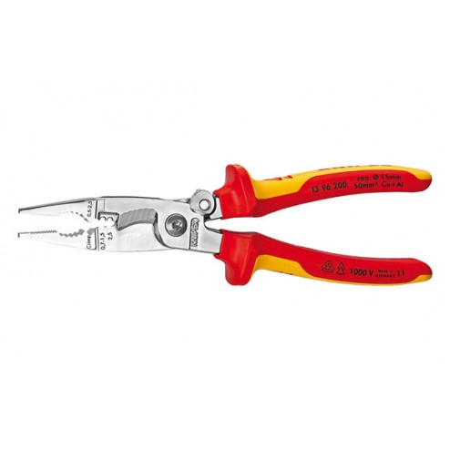 Alicate instalaciones electricas vde 200MM Knipex