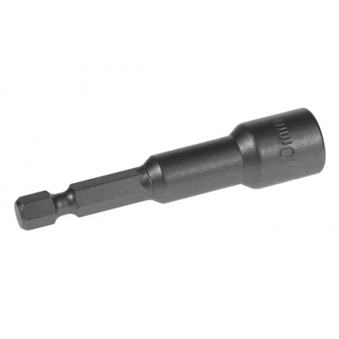 Punta Vaso Hexagonal 10mm.( 66mm. E 6,3 - Â¼" ) Ironside Magnetica, con Anclaje Hex 1 Pieza