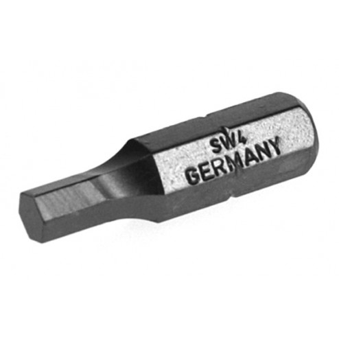 Punta Hexagonal Pro 4mm.( 25mm. C 6,3 - Â¼" ) 1 Pieza