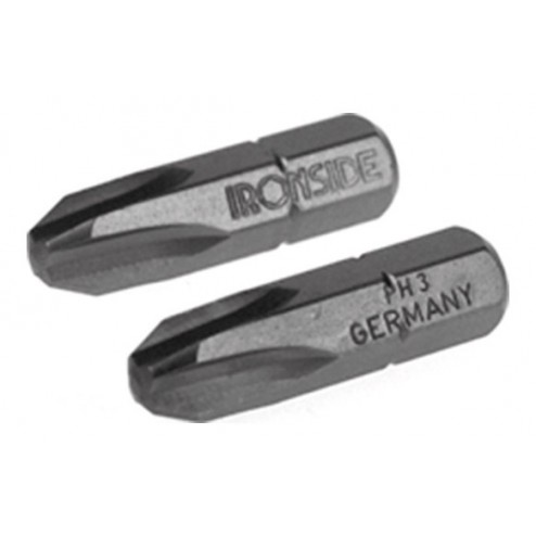Punta Phillips Pro ( Ph 3 - 25mm. - Â¼" ) Ironside 2 Piezas