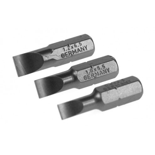Punta Plana Pro ( Pl 4,5 / 5,5 / 6,5 - 25mm. - Â¼" 3 Piezas