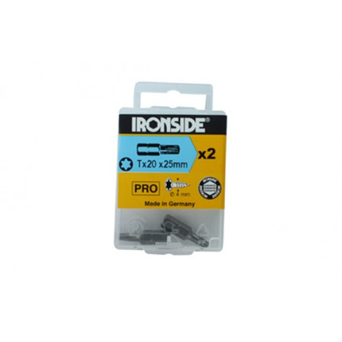 Punta Torx Pro ( Tx 20 - 25mm. Â¼" ) 2 Piezas