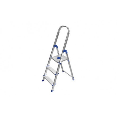 Escalera Aluminio Peldaño Ancho Kylate 4 Peld Plus