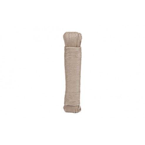 Cuerda Polipropileno Trenzada con Alma Diam.2,5mm Kylate 25m Camel