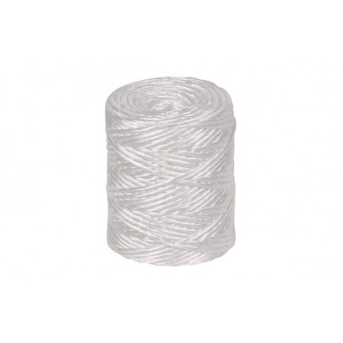 Hilo Rafia Polipropileno 1 Cabo 600 M/Kg Diam.1,7mm 200 Grs Blanco