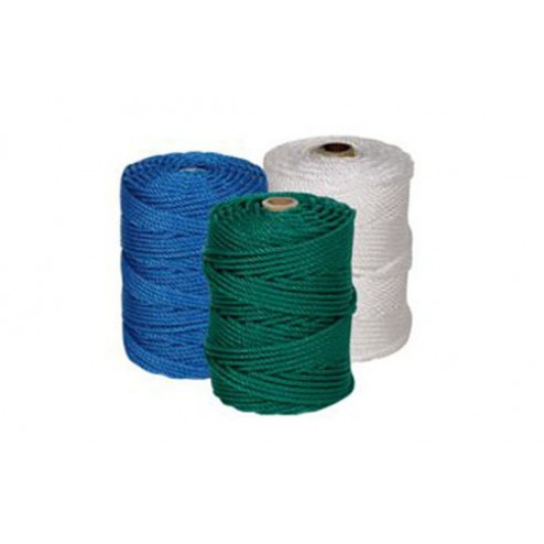 Cuerda Polietileno Cableada 4 Cabos Diam.5mm Kylate 20m Blanco