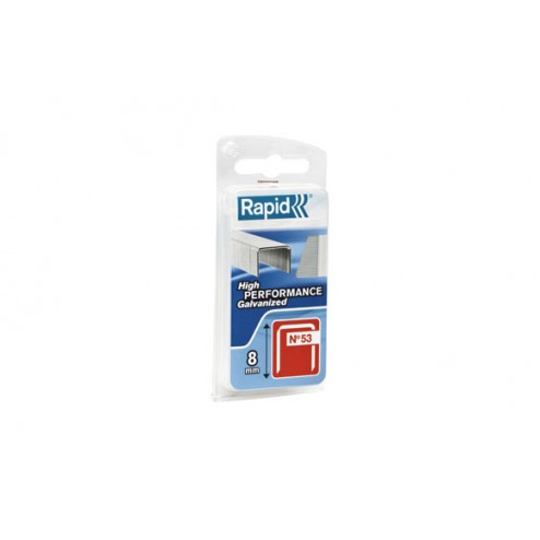 Grapas 53/8mm. Acero Ironside 1.080 Uds