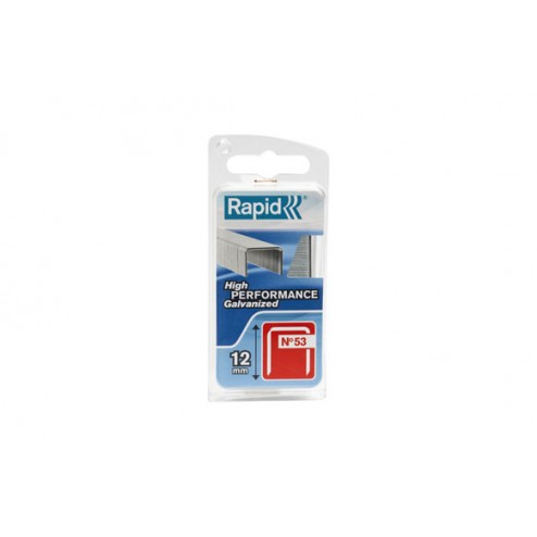 Grapas 53/12mm. Acero Ironside 1.080 Uds