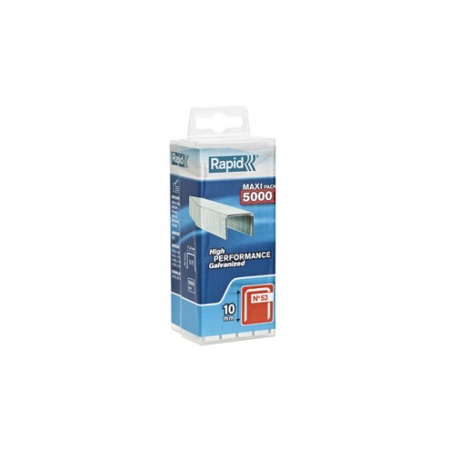 Grapas 53/10mm. Acero Galvanizado 5.000 Uds