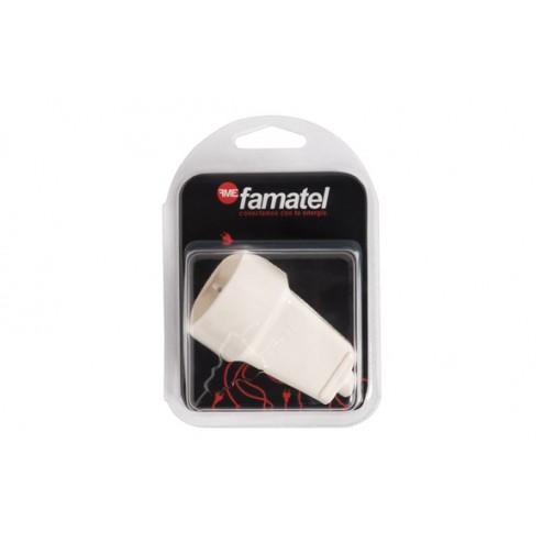 Base Movil 10/16A Famatel Blanco
