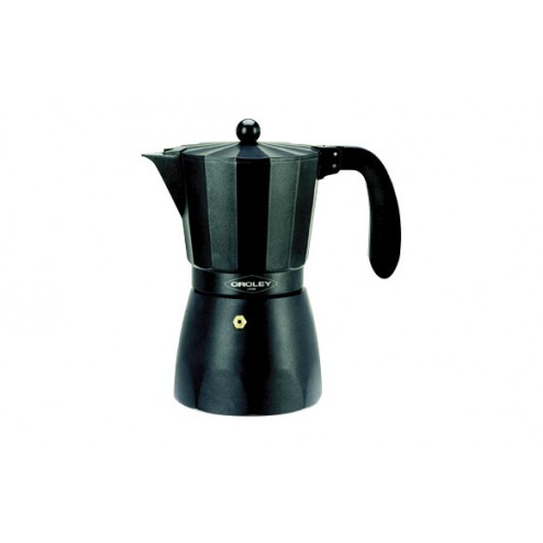 Cafetera Negra Touareg Oroley 12 Tazas