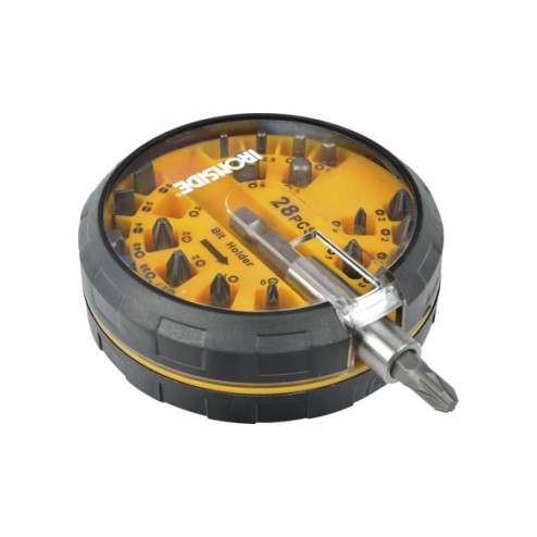 Puntas Atornillar, Set 28 Piezas. Ironside Organizador, Hockey Puck