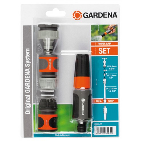 Kit Completo de Riego 13 - 15mm. Gardena Para Grifos con Rosca Â¾" y 1"