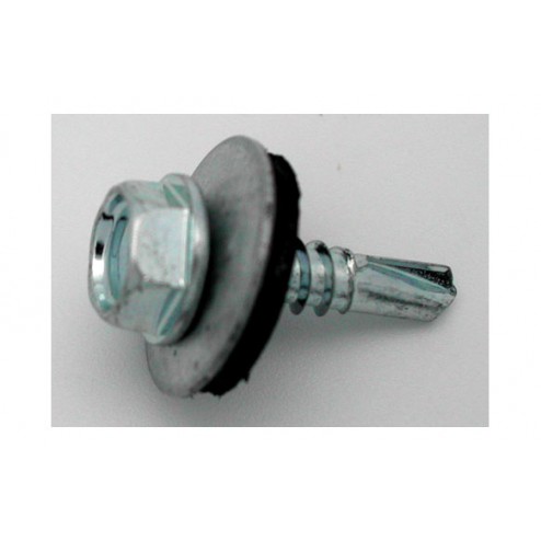 Tornillo Autotaladrante Cabeza Hexagonal+Arand 7U Fer 4,80x25mm