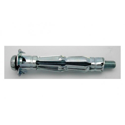Taco Metalico Pared Hueca con Tornillo 4 Uds M-4x16mm