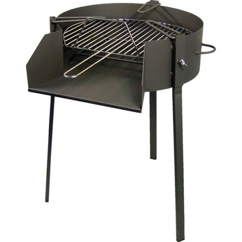Barbacoa Carbon-Leña-Paellero Diam.60 cmx75 cm
