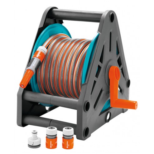 Enrollador Manguera Incluida 15m Diam.13mm + Accesorios