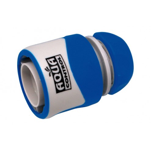 Enlace Rapido Para Manguera Helicoidal 10mm Stop Aqua Control Bicomponente: Acetal (Pom) y Caucho