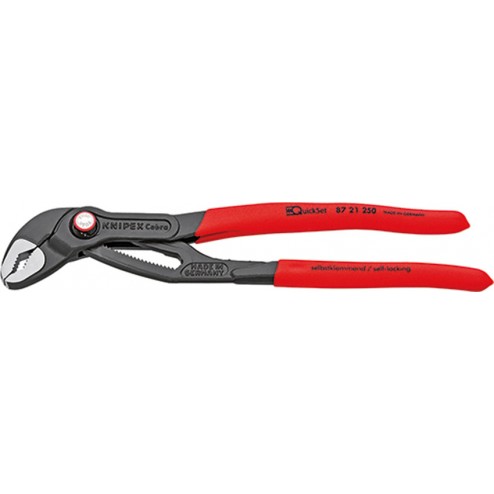 Tenaza Cobra Pulida Quickset 250mm