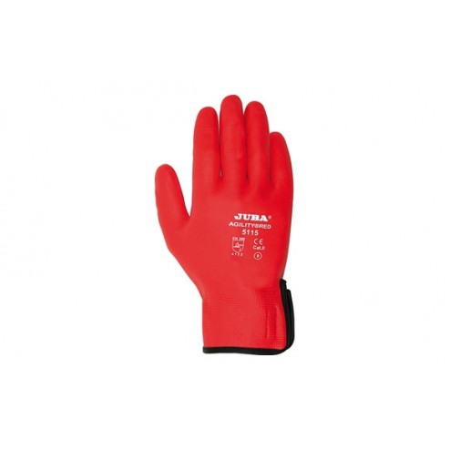 Guante Nilon/Nitrilo Agiliti Red Juba T 10
