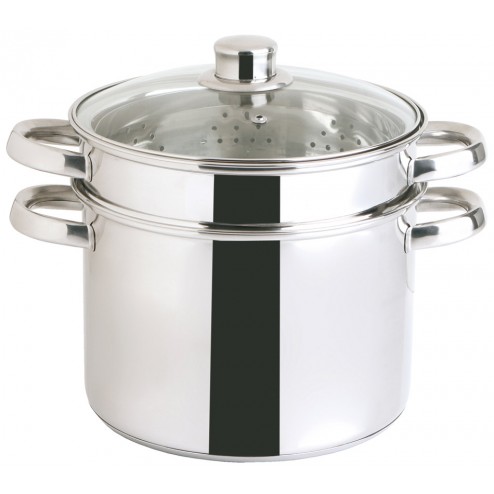 Olla Pasta/Vapor Set 3 Piezas Quid Gastro Fresh