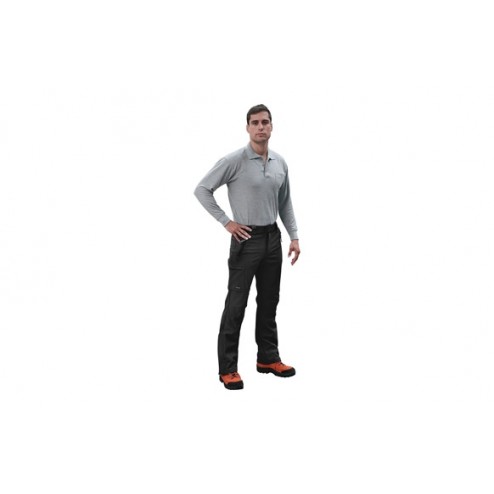 Pantalon Multibolsillos Snow Juba T Xl Negro