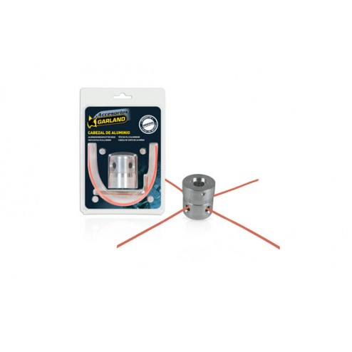 Cabezal Universal Aluminio Desbrozadoras Garland 4Hilos