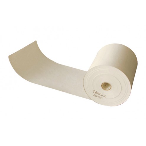 Rollo Papel Termico Tickets (4 Rollos) 80x80 M