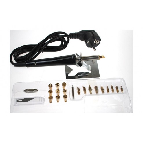 Pirograbador 30 W Kit con 22 Accesorios Target