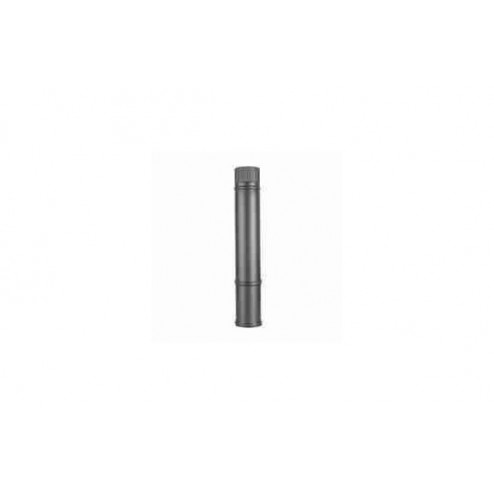 Tubo Extensible P.Simple Inox 316L Pintado Grafito Diam.80x350mm-560mm Pellet