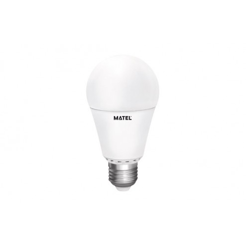 Lampara Standar Led Al + Pc Matel E27 12W Luz Blanca