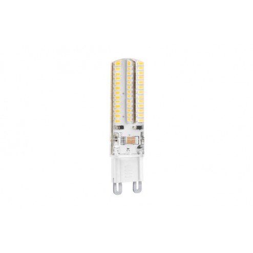 Lampara Silicona Led Bipin Matel G9 5W Luz Calida