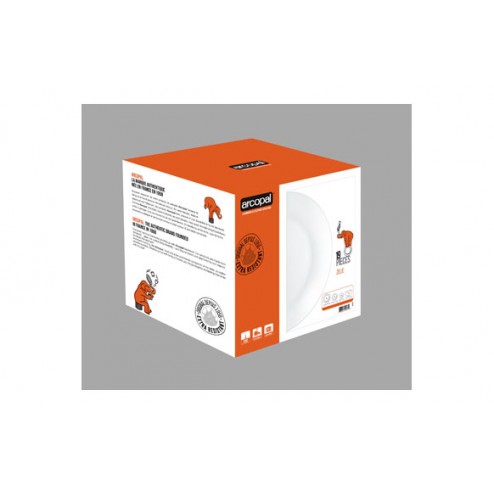 Vajilla 19 Pzs Blanco Zelie
