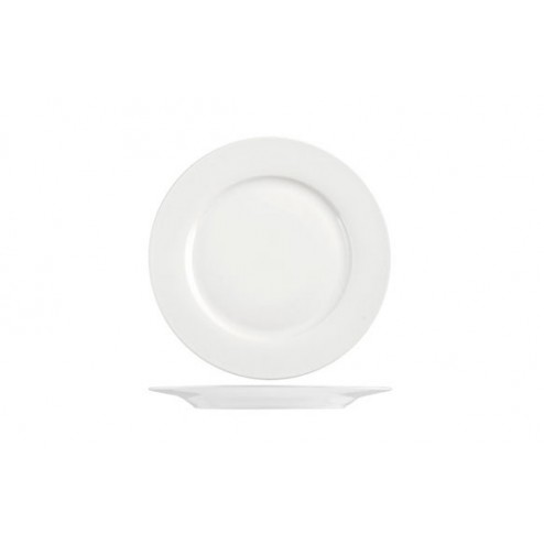 Plato New Bone China Ala Blanco Llano-26cm