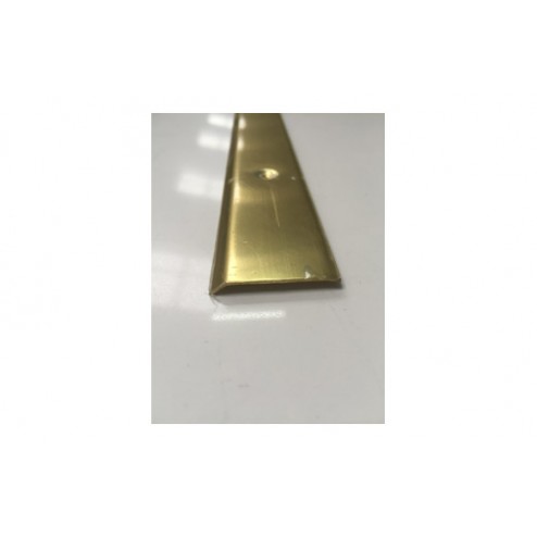 Cubrejunta Moqueta 1 Pestaña Latón Tornillo Dicar 83 cm-35mm