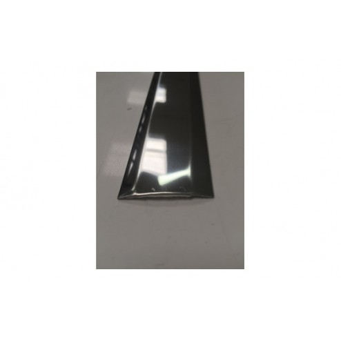 Cubrejunta Moqueta 2 Pestaña Inox Adhesivo 83cm-35mm