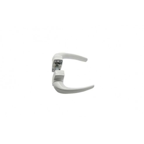 Manilla Carpinteria Aluminio (Juego) 6802 Blanco