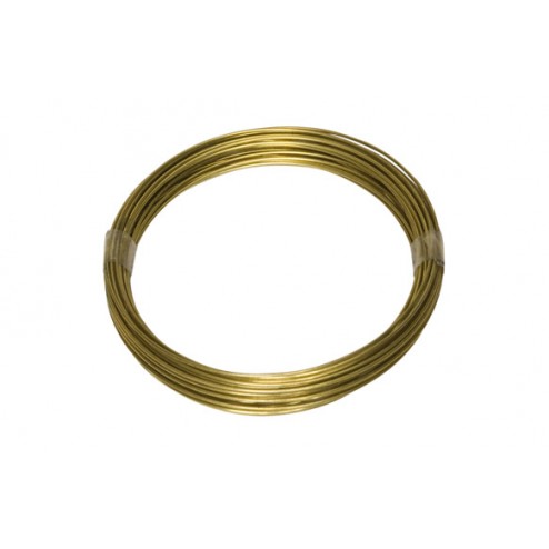 Alambre Latón Rollo 1,5mmx4,5 M