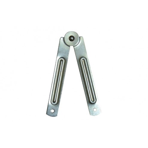 Bisagra Compas Caballete Micel 216x15mm ZINC