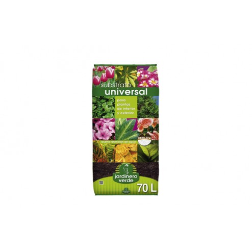 Substrato Universal con Perlita Jardinero Verde 70 L