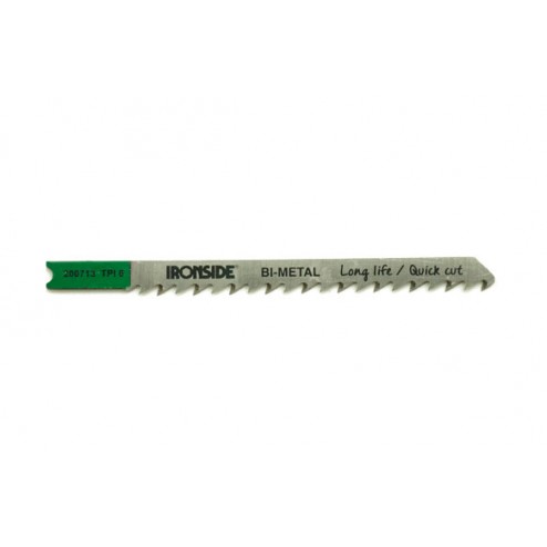 Hoja Sierra Calar Para Madera (5 Un) U101 Df Ironside Recto Fino. Logitud 100mm