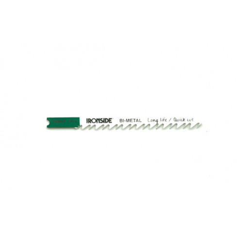 Hoja Sierra Calar Para Madera (5 Un) U144 Df Ironside Recto Grueso. Logitud 100mm