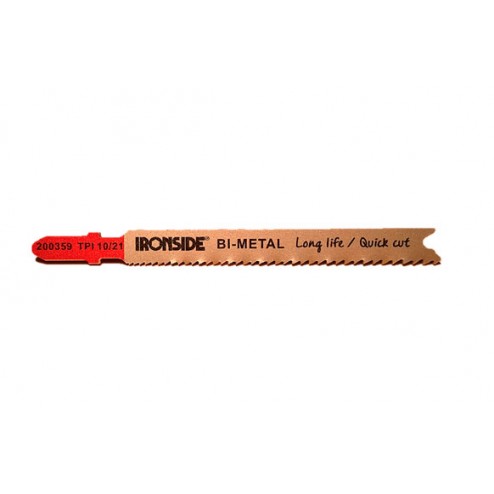 Hoja Sierra Calar Para Metal (5 Un) T123 Xf Ironside Recto Fino. Logitud 100mm
