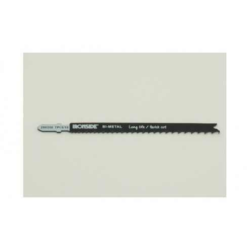 Hoja Sierra Calar Para Madera y Alu (5 Un) T345 Xf Ironside Recto Grueso. Longitud 132mm