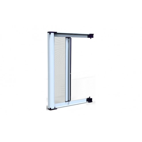 Mosquitera enrollable lateral 140x230 blanca