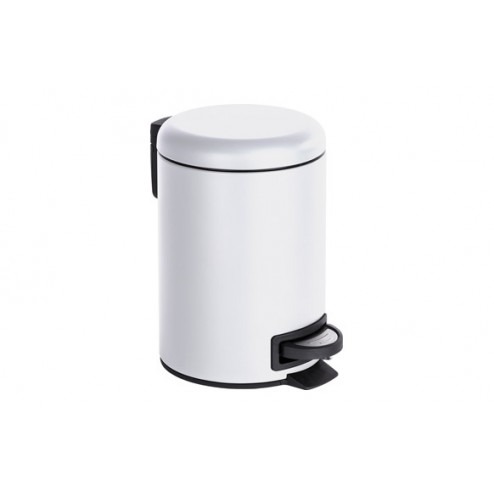 Cubo de Pedal Leman Blanco Wenko 3 L