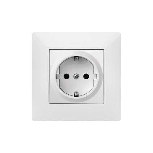 Toma de Corriente 16A Habitat15 Blanco