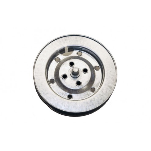 Polea Metálica Cinta 22mm Diam.160mm Tubo 57mm