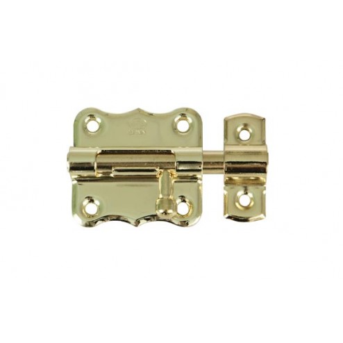Cerrojo Pasador Mod.384 Latonado Amig 40x38mm